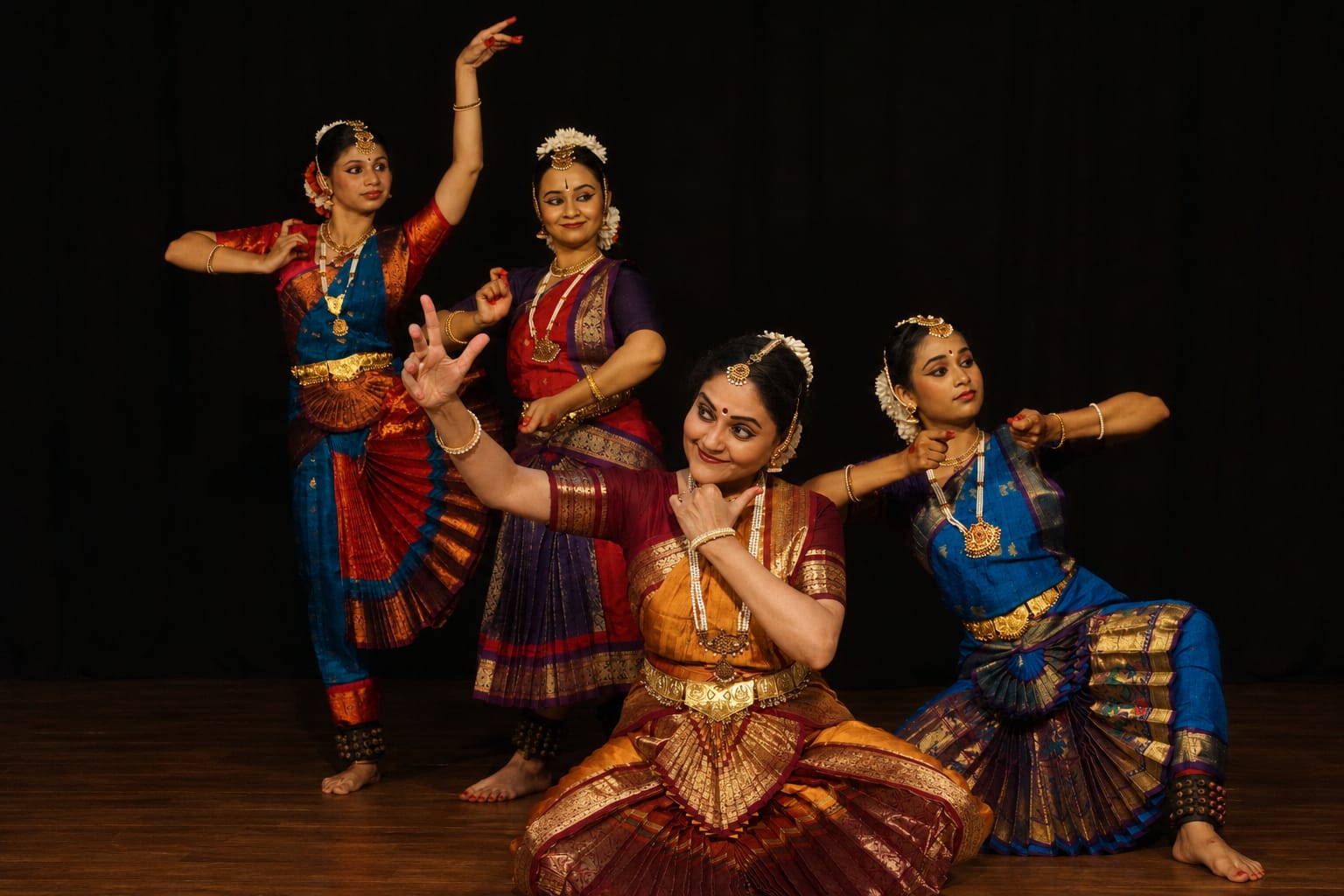 Artitude Bharatanatyam ensemble performance